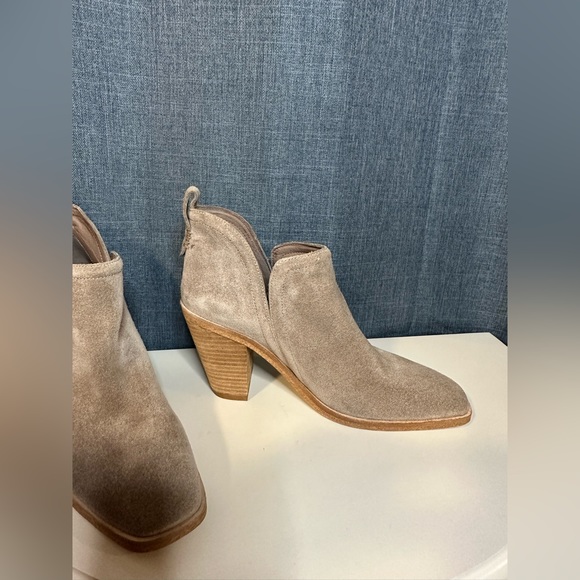 Jeffrey Campbell Rosee Bootie Taupe Suede Ankle size 10 - Picture 7 of 10